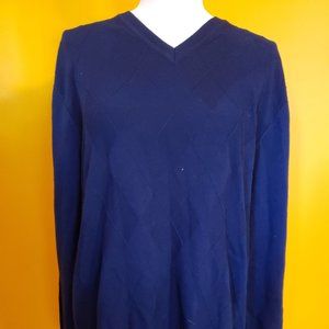 NWT Alan Flusser Cashmere/Cotton Men's Sweater
